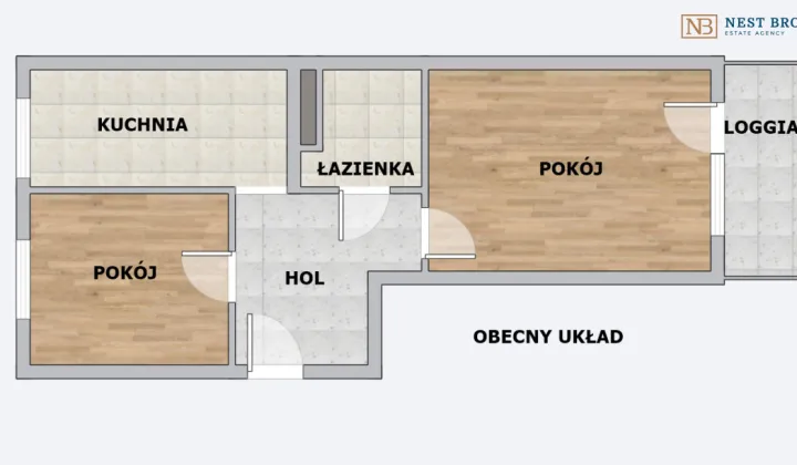 Mieszkanie 2-pokojowe Kraków Dąbie, ul. Świtezianki