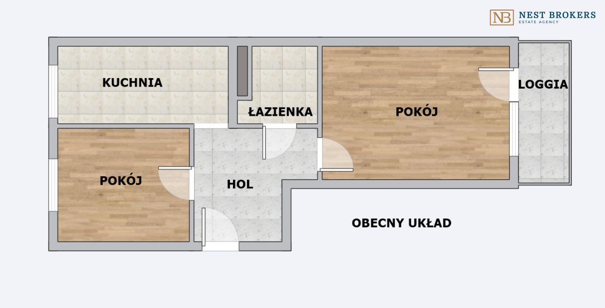 Mieszkanie 2-pokojowe Kraków Dąbie, ul. Świtezianki. Zdjęcie 1