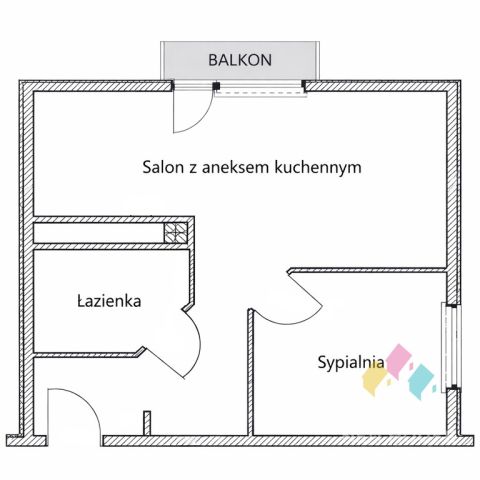 Mieszkanie 2-pokojowe Olsztyn, ul. Srebrna. Zdjęcie 17