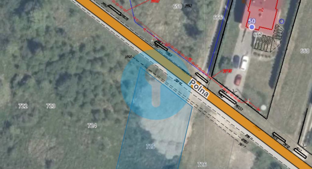 Działka Niekłań Mały, ul. Polna. Zdjęcie 3