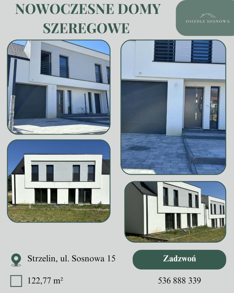 dom szeregowy, 5 pokoi Strzelin, ul. Sosnowa. Zdjęcie 5