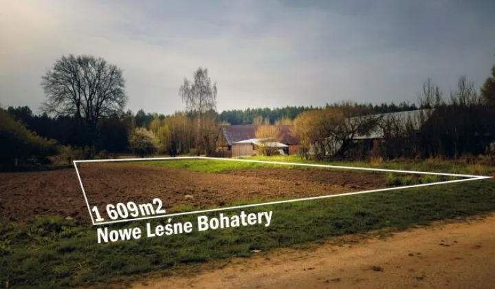 Działka Nowe Leśne Bohatery