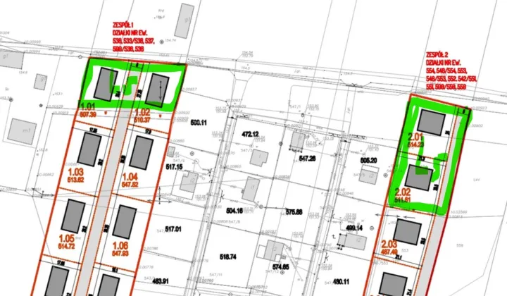 Działka inwestycyjna Ładzyń, ul. Południowa