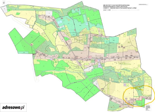Działka budowlana Murzynowiec Leśny. Zdjęcie 5