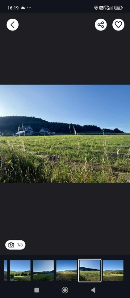 Działka rolno-budowlana Trzemeśnia. Zdjęcie 3