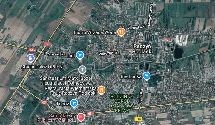 Działka budowlana Radzyń Podlaski Koszary, ul. 11 Listopada