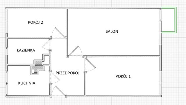Mieszkanie 3-pokojowe Wrocław Grabiszyn, ul. Spiżowa. Zdjęcie 12