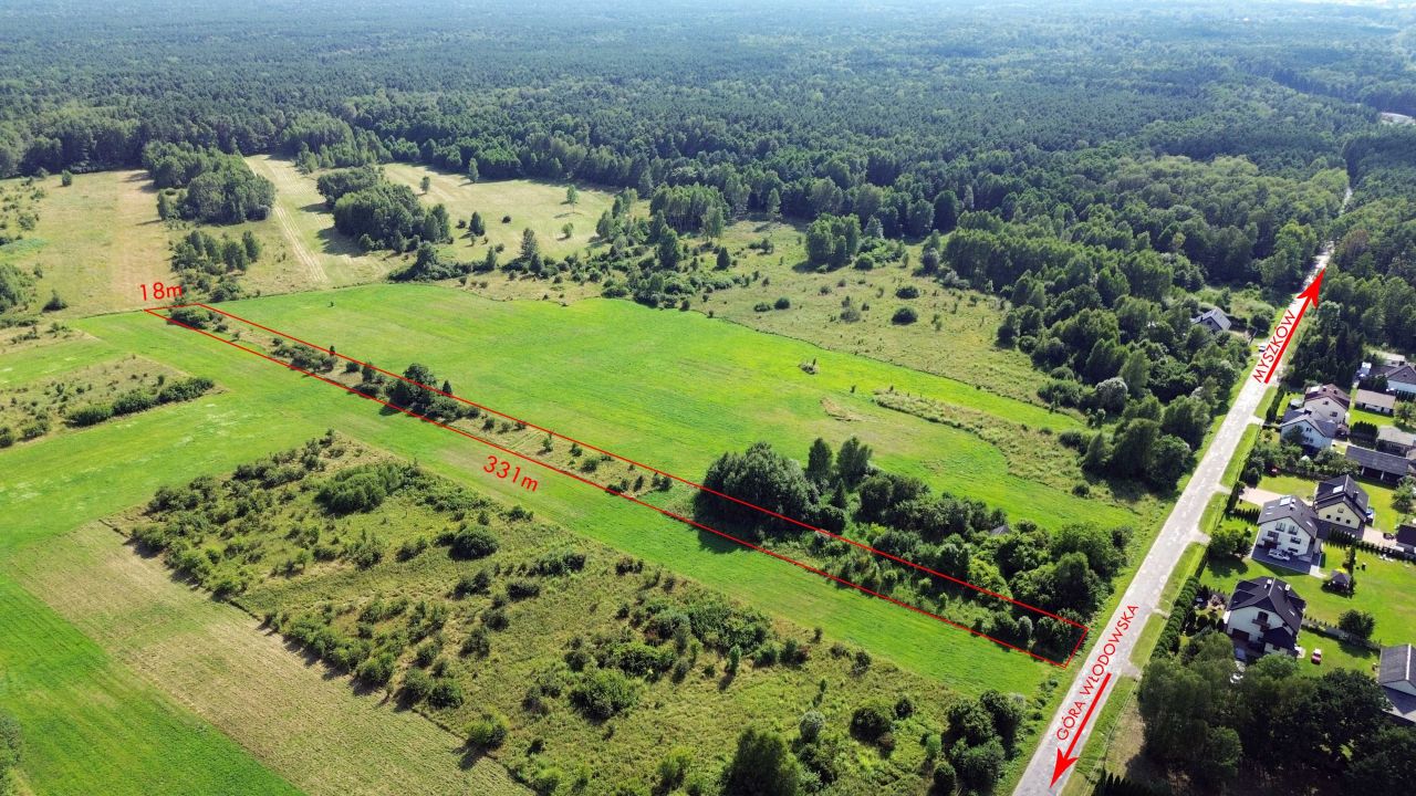 Działka rolno-budowlana Góra Włodowska. Zdjęcie 1