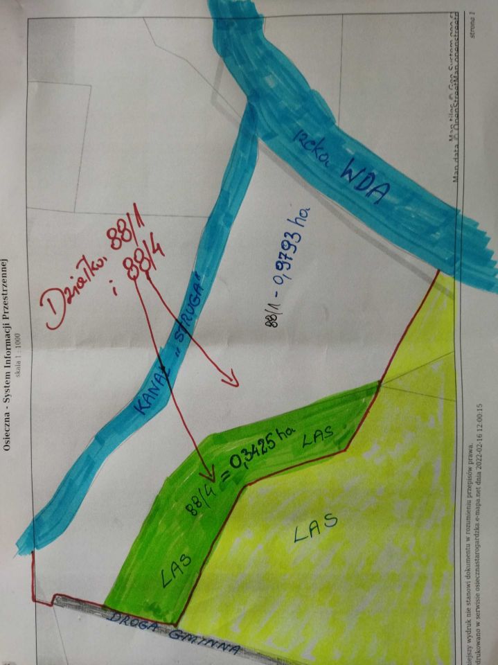 Działka rolno-budowlana Zimne Zdroje. Zdjęcie 2