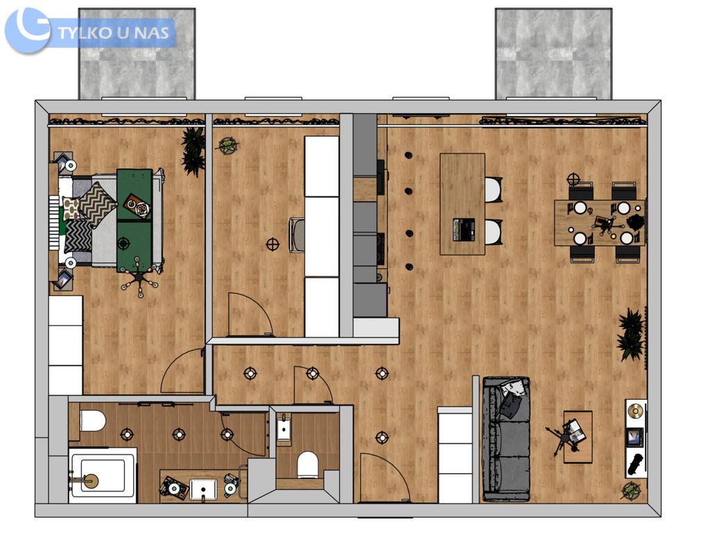 Mieszkanie 3-pokojowe Kraków, ul. Mariana Domagały. Zdjęcie 22