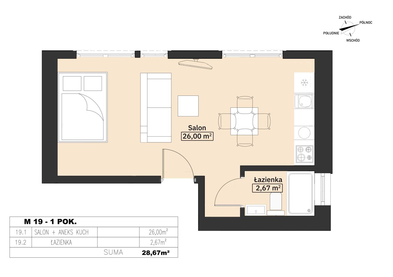 Mieszkanie 2-pokojowe Warszawa Włochy, ul. Sabały. Zdjęcie 6