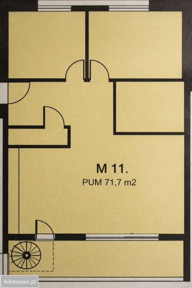 Mieszkanie 3-pokojowe Kraków Wola Justowska, ul. Jesionowa. Zdjęcie 15