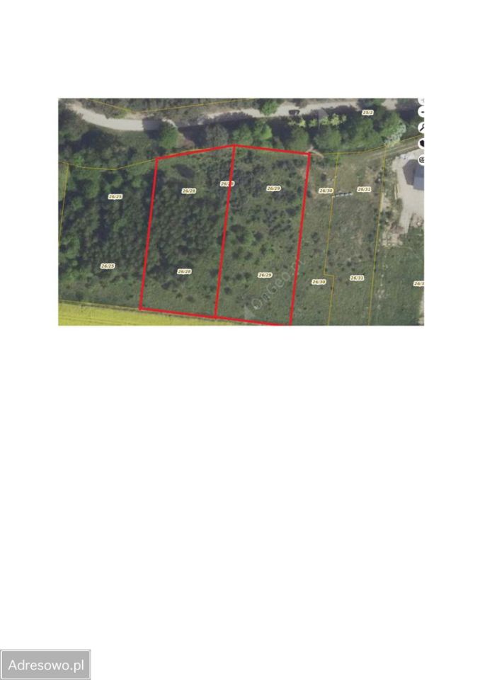 Działka budowlana Kliny, ul. Brzozowa. Zdjęcie 2