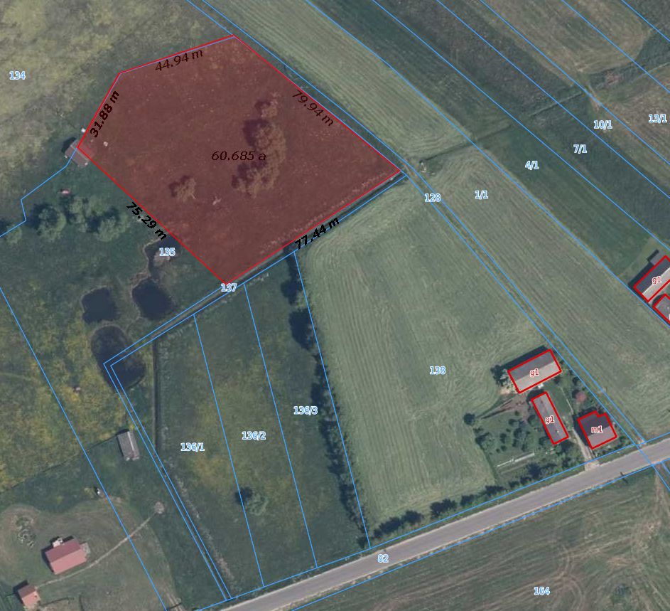 Działka inwestycyjna Boża Wola. Zdjęcie 4