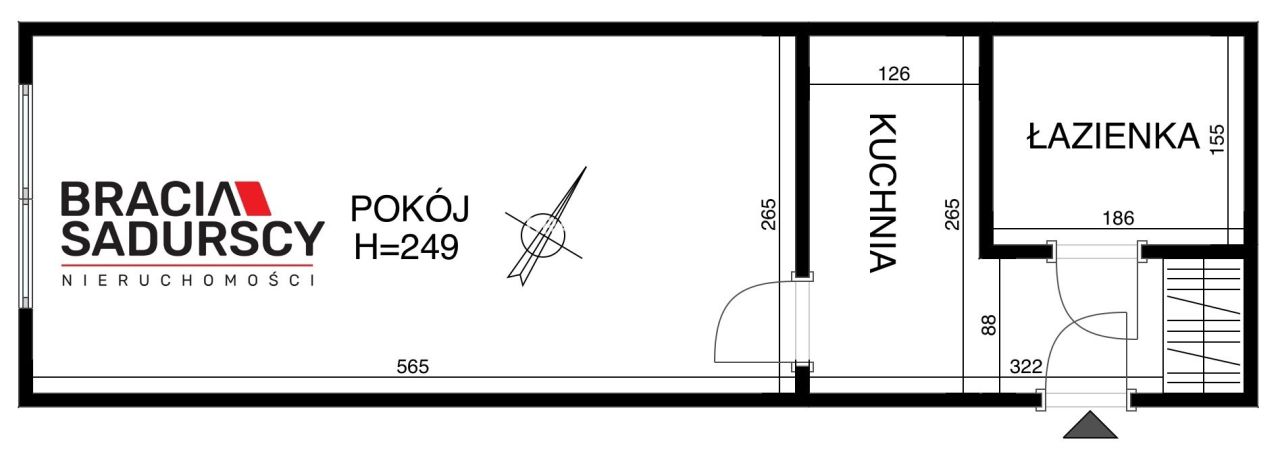 Mieszkanie 1-pokojowe Kraków Nowa Huta, os. Kazimierzowskie. Zdjęcie 15