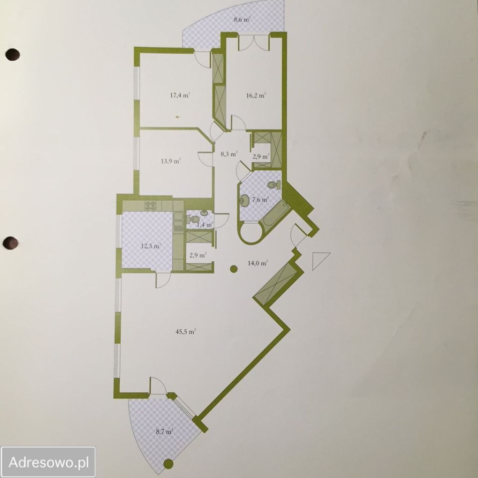 Mieszkanie 4-pokojowe Warszawa Mokotów, ul. Wielicka. Zdjęcie 5