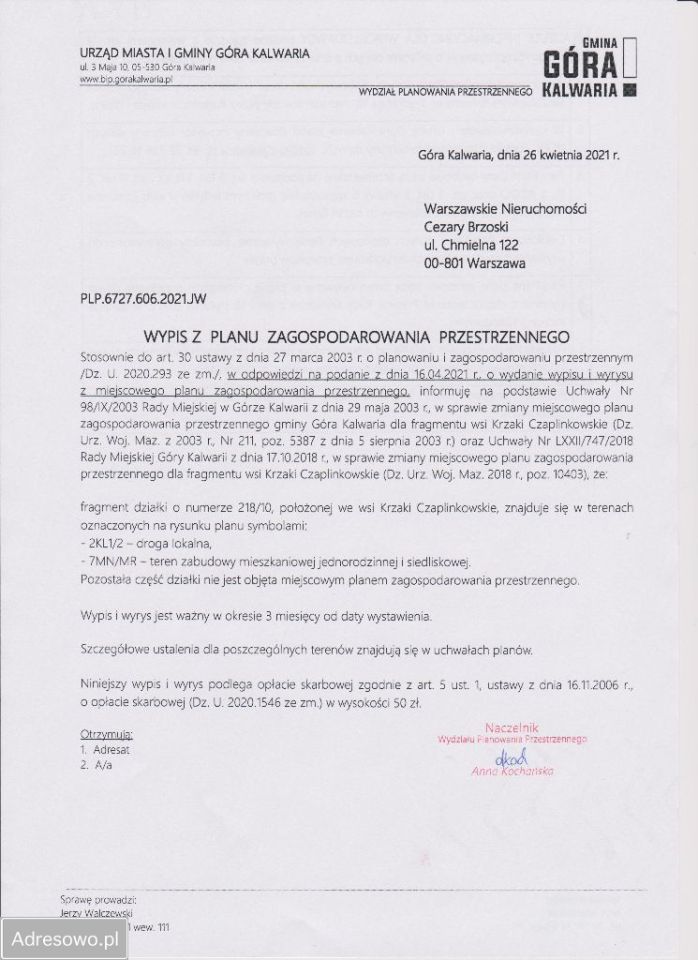 Działka budowlana Krzaki Czaplinkowskie. Zdjęcie 7