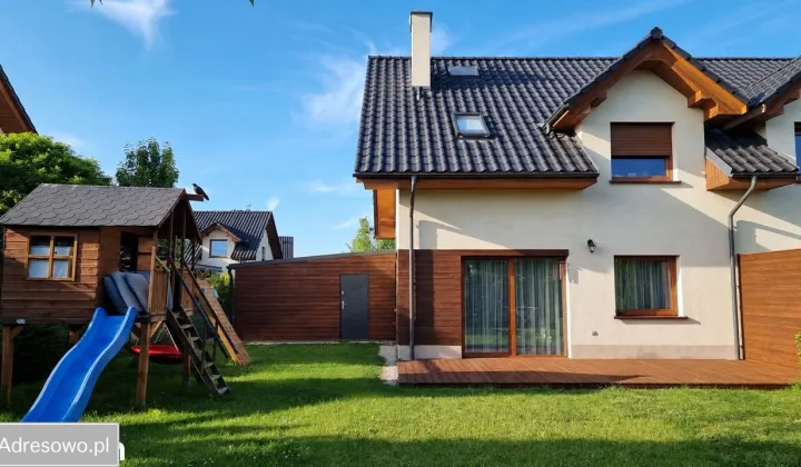 bliźniak, 5 pokoi Kąty Wrocławskie, ul. Szafranowa