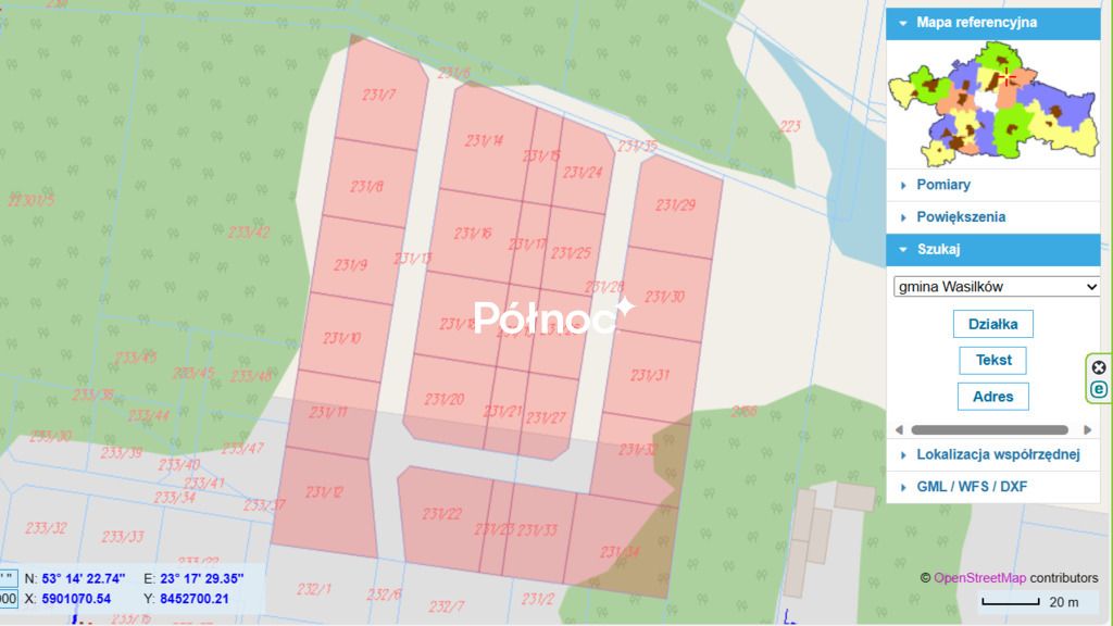 Działka Studzianki, ul. Polonijna. Zdjęcie 6