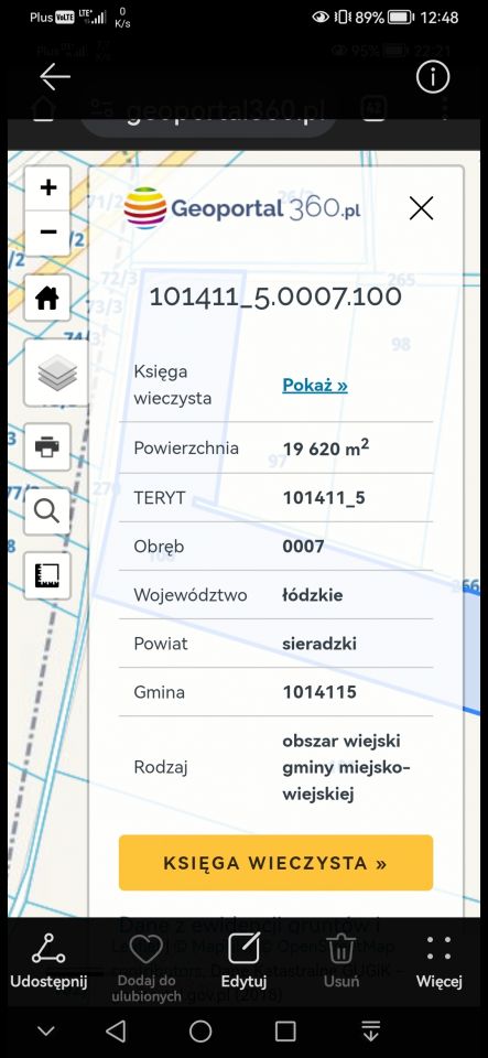 Działka rolna Czarna, Wyzwolenia. Zdjęcie 4