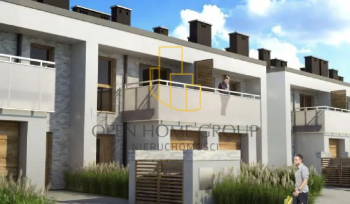 dom szeregowy, 3 pokoje Wrocław Partynice