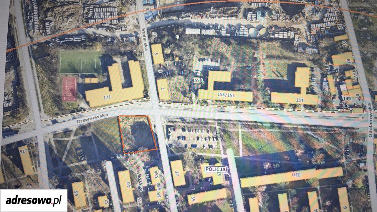 Działka inwestycyjna Łódź Koziny, ul. Drewnowska. Zdjęcie 2