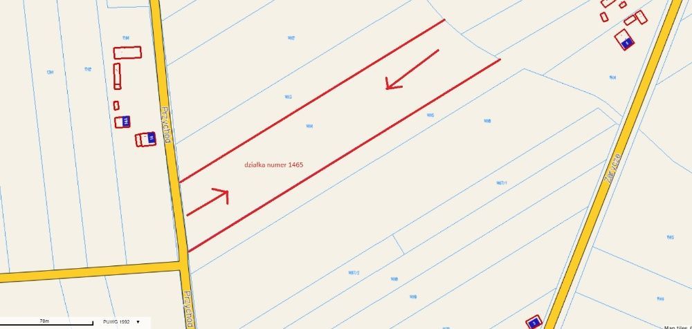 Działka rolna Brok, ul. Przychód. Zdjęcie 5