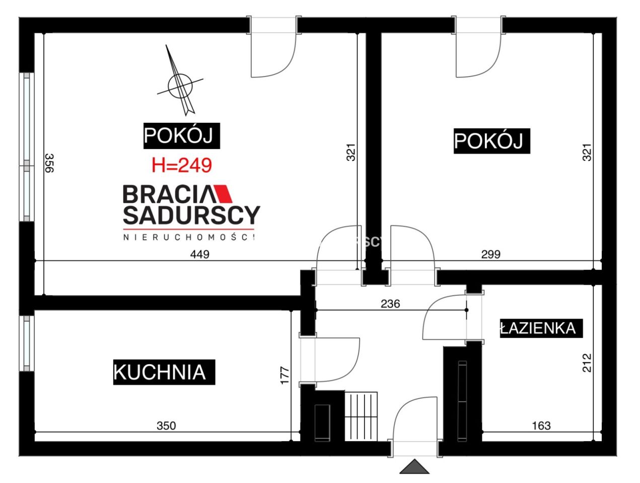 Mieszkanie 2-pokojowe Kraków Dębniki, ul. Słomiana. Zdjęcie 19