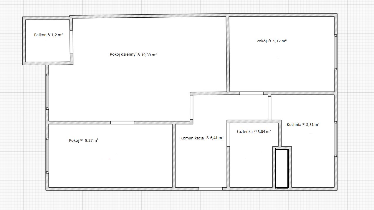 Mieszkanie 3-pokojowe Kwidzyn, ul. Spółdzielcza. Zdjęcie 11