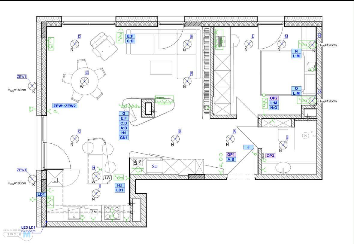 Mieszkanie 2-pokojowe Kielce Centrum. Zdjęcie 2