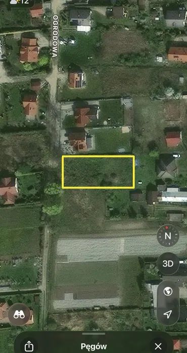 Działka budowlana Pęgów, ul. Ogrodowa. Zdjęcie 8