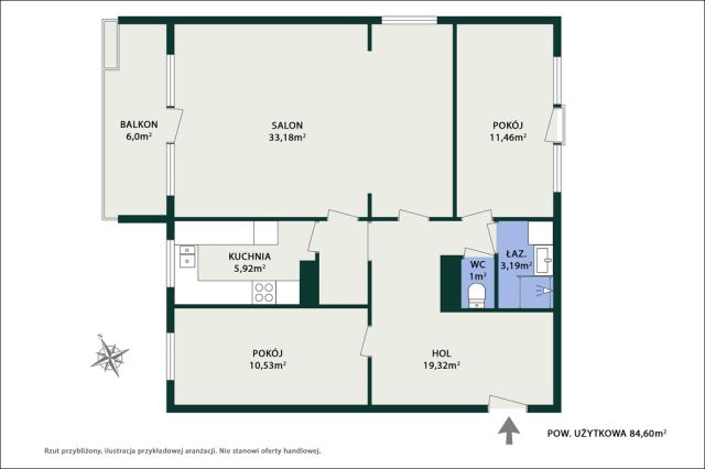 Mieszkanie 4-pokojowe Warszawa Praga-Południe, ul. Janusza Meissnera. Zdjęcie 14