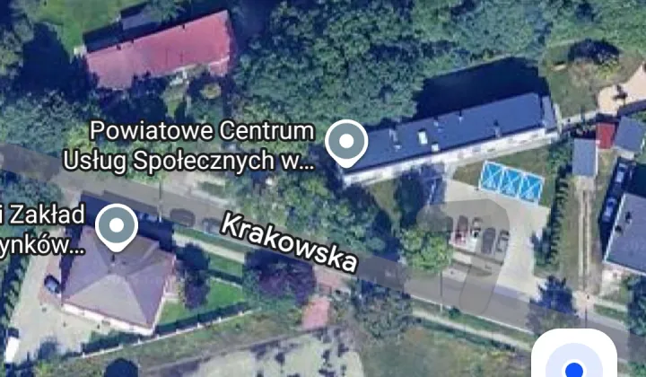 Działka budowlana Będzin Warpie, ul. Krakowska