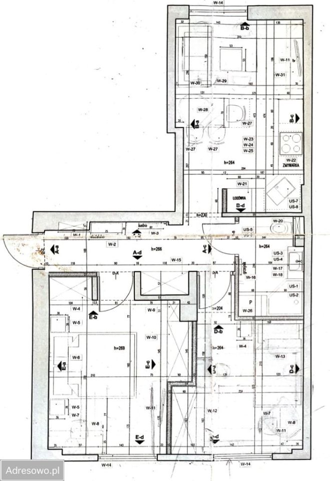 Mieszkanie 3-pokojowe Warszawa Ochota, ul. Grójecka