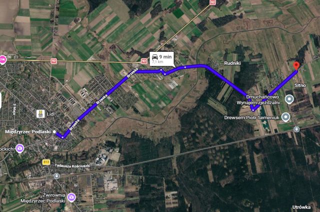 Działka rolno-budowlana Sitno. Zdjęcie 2