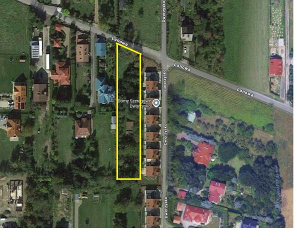 Działka budowlana Rzeszów Dworzysko, ul. Łanowa. Zdjęcie 1