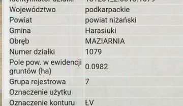 Działka rolna Maziarnia