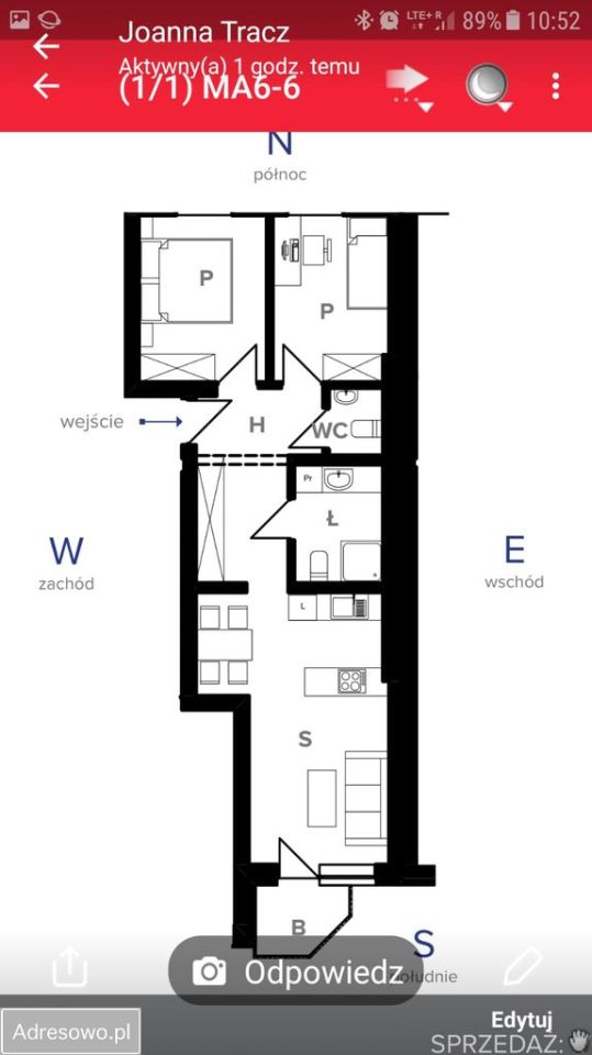 Mieszkanie 3-pokojowe Głogów Małopolski, ul. Józefa Piłsudskiego. Zdjęcie 9