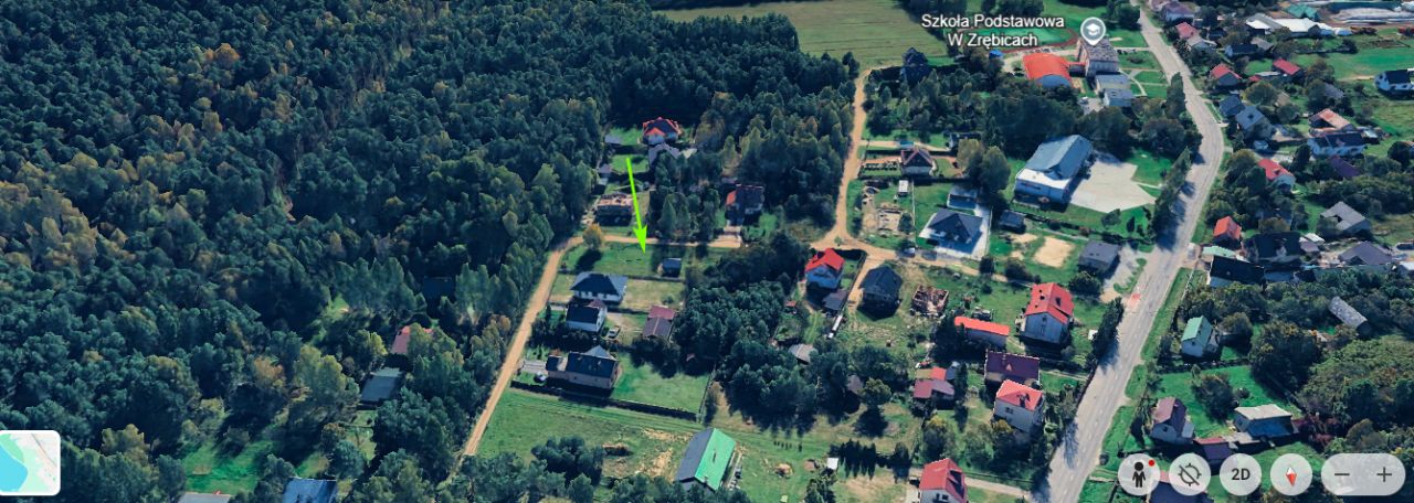 Działka budowlana Zrębice Zrębice Pierwsze, ul. Cicha. Zdjęcie 12
