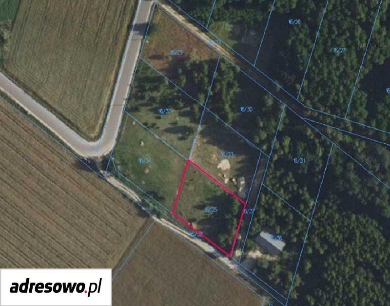 Działka rolno-budowlana Płusy. Zdjęcie 3