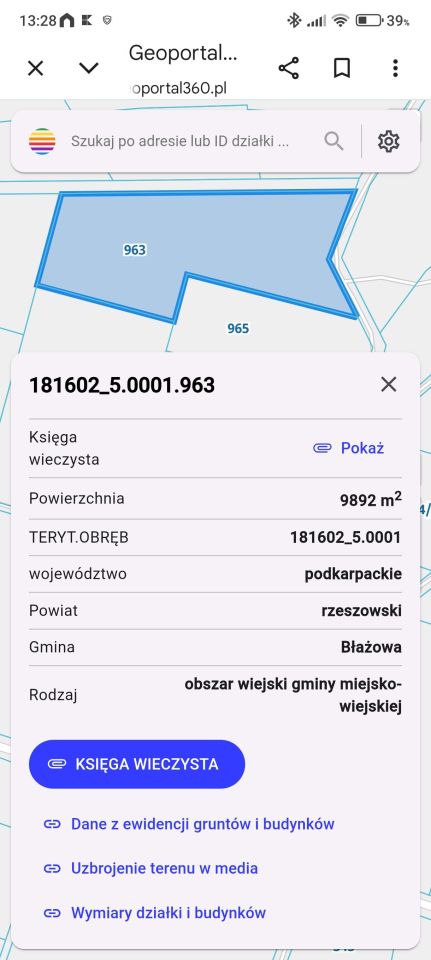 Działka rolno-budowlana Białka. Zdjęcie 7
