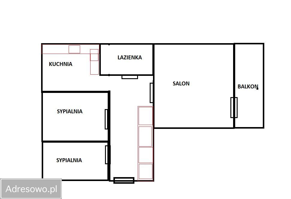 Mieszkanie 3-pokojowe Radom Osiedle XV-lecia. Zdjęcie 20
