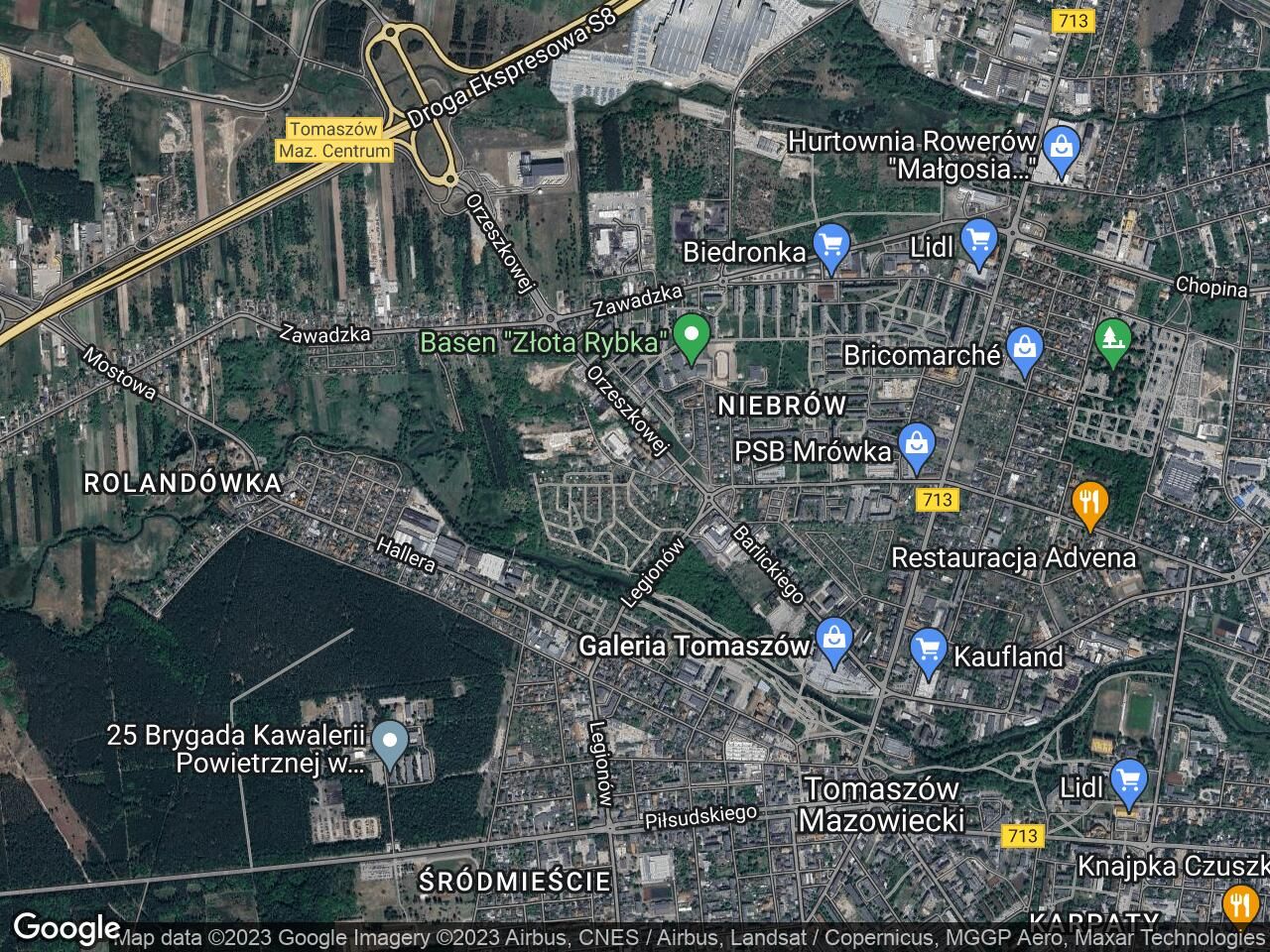 Działka rekreacyjna Tomaszów Mazowiecki Siedmiodomki, ul. Siedmiodomki