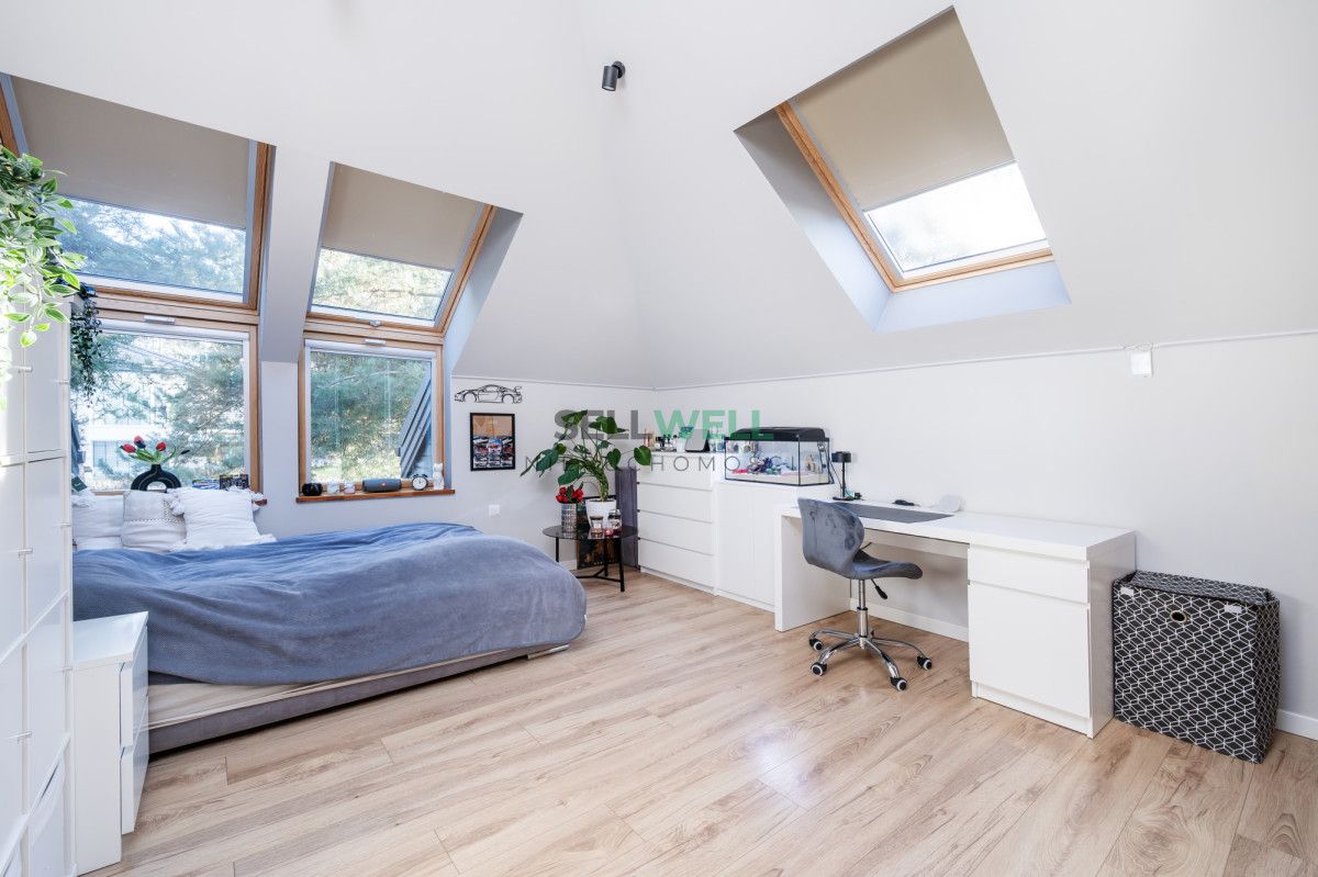 dom wolnostojący, 5 pokoi Łódź Nowosolna, ul. Sosnowe Wzgórze. Zdjęcie 13