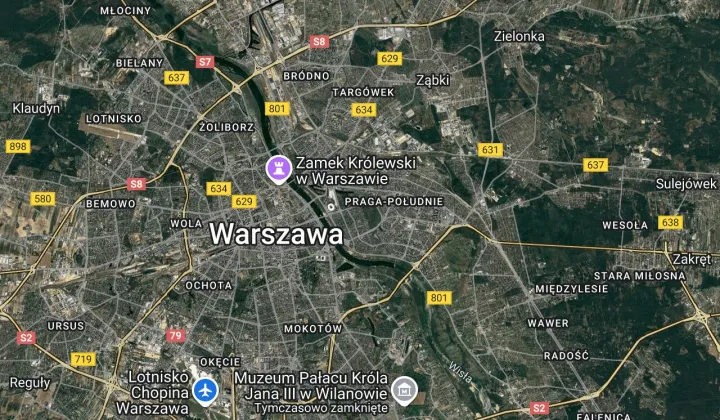 Mieszkanie 2-pokojowe Warszawa Saska Kępa, ul. Międzynarodowa