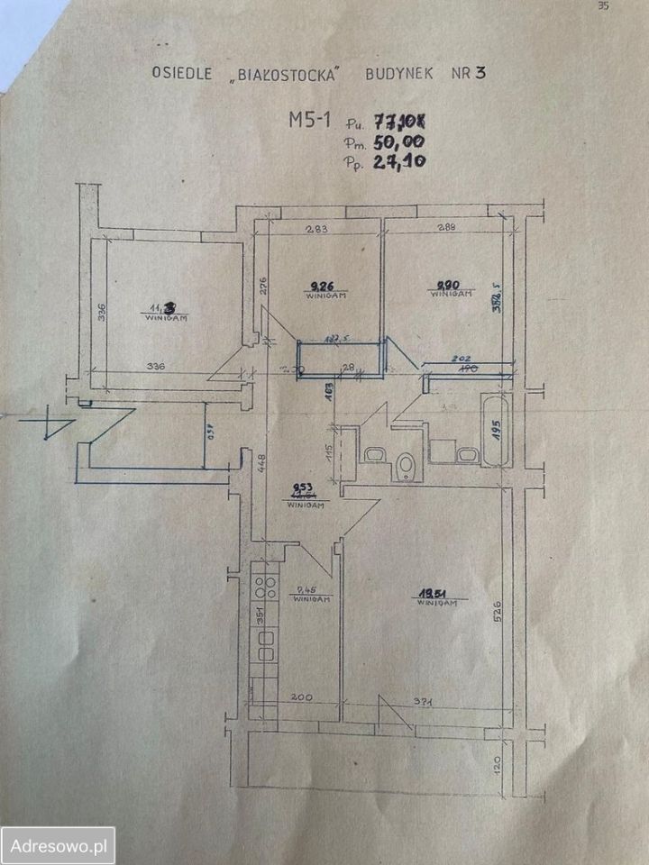 Mieszkanie 4-pokojowe Warszawa Praga-Północ, ul. Białostocka. Zdjęcie 20