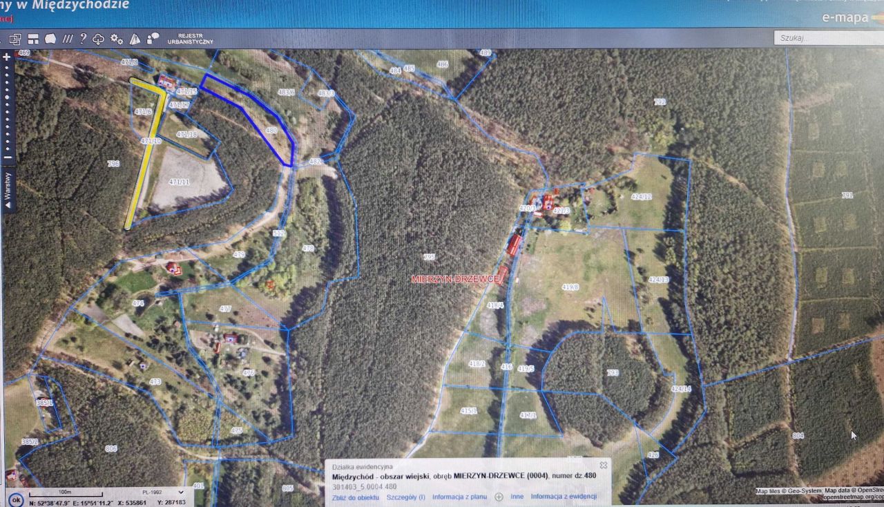 Działka rolna Drzewce. Zdjęcie 2