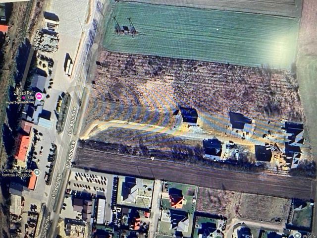 Działka budowlana Łomża Zawady-Przedmieście, al. Legionów. Zdjęcie 1