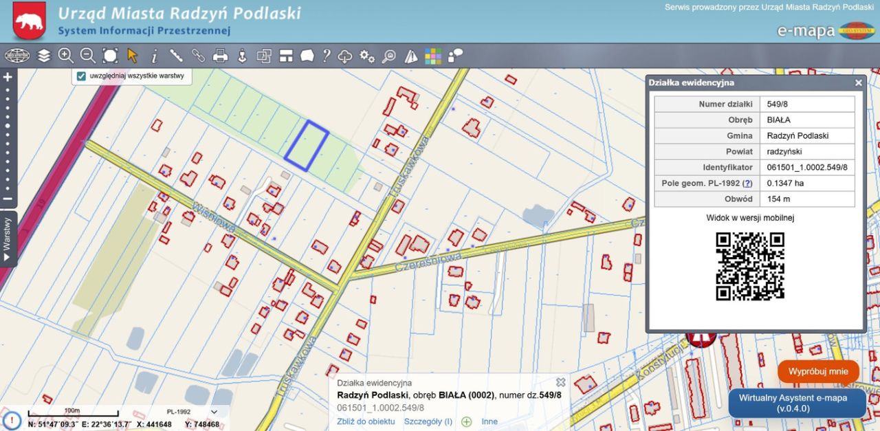 Działka rolna Radzyń Podlaski, ul. Truskawkowa. Zdjęcie 3