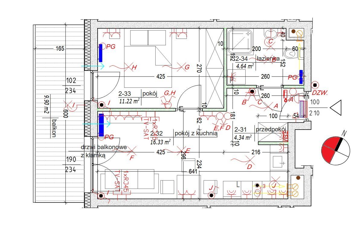 Mieszkanie 2-pokojowe Lublin Śródmieście. Zdjęcie 19